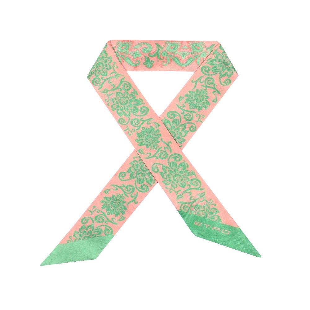 

Etro Paisley Skinny Twill Silk Scarf Wata0016ak696 WATA0016AK696 X0875