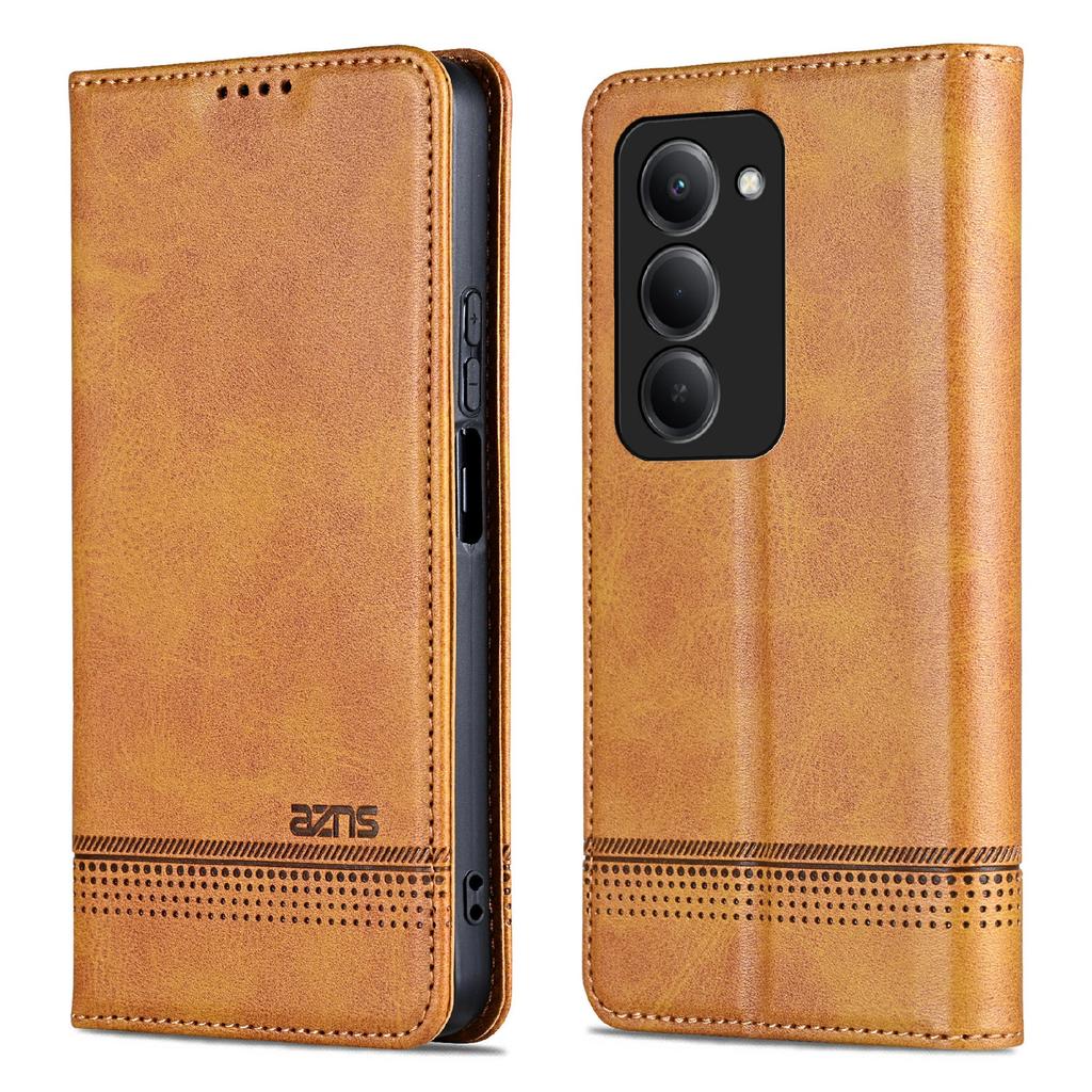 For Xiaomi Redmi 15 5G (Global) (169mm) Case Cowhide Texture PU Leather Wallet Phone Cover