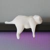 Ozdoba Leniwy Gruby Kot Drukowanie 3D Realistyczny Design Figurka Kota PLA Realistyczna Statuetka Zwierzęca Dekoracja Kotka