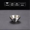 JingJingRS 304 Stainless Steel Gold-Plated Noodle Bowl