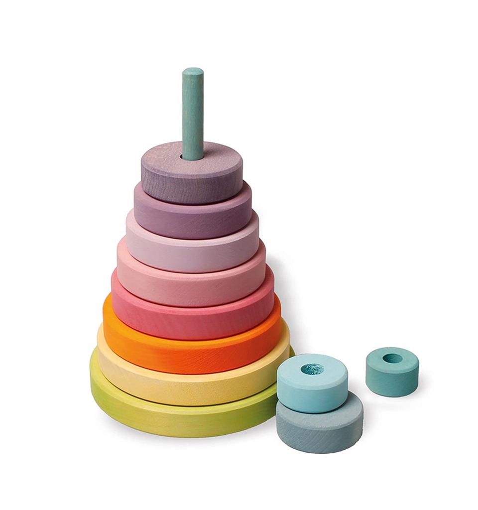 Grimm's Large Conical Stacking Tower, Pastel