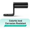 1 PC Motorcycle Conversion Bracket, Aluminum Alloy Motorcycle Mirror Mount Extension Bar, Stable Durable Handlebar Extender Bracket, Universal for