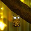 Creative Swing Owl Pendant Community Outdoor Waterproof Tree Hanging Garden Courtyard Decoration Resin Crafts