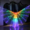 LED Luminous Butterfly Wings - Belly Dance, Fairy Costume, Catwalk Fluorescent Cloak