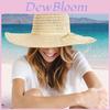 Summer Wide Brim Fisherman Hat For Women Sun Protection Beach Cap With Sunshade For Casual Wear