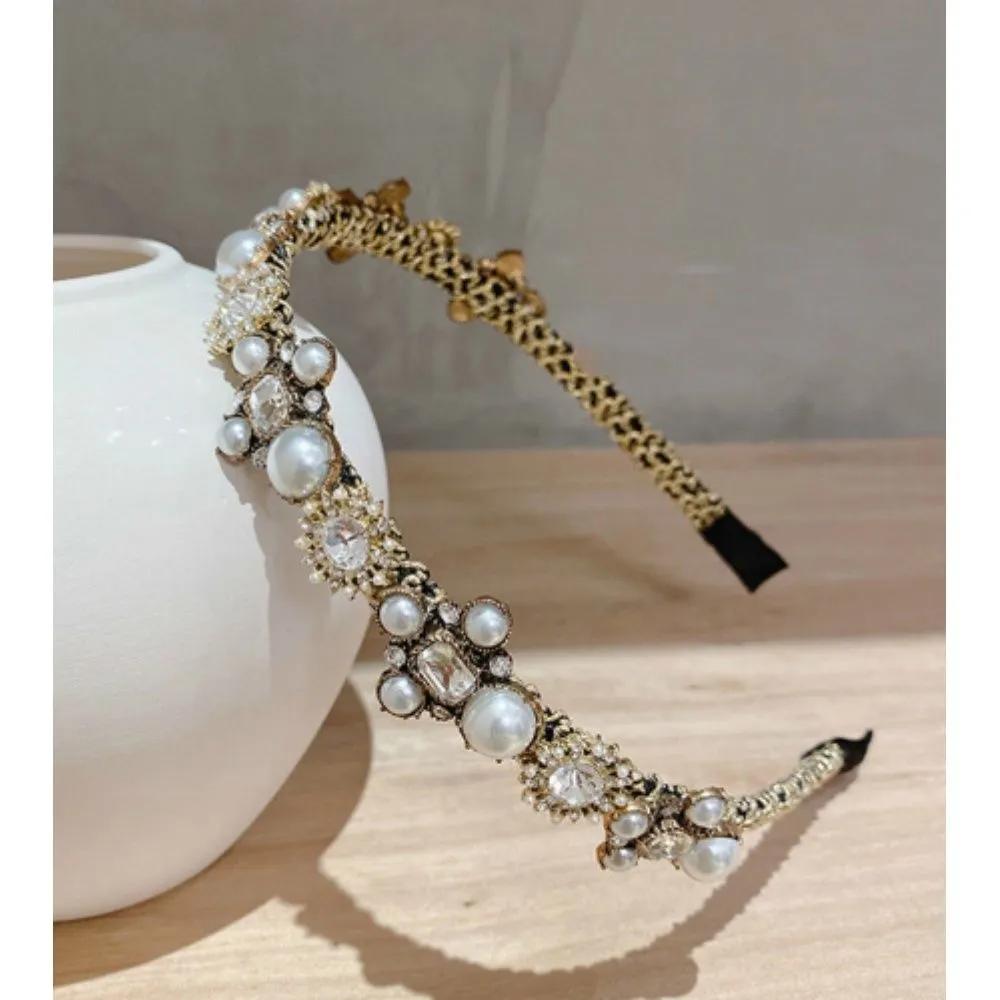 Women s Romantic Cubic Headband Daily Point Hairband Accessory Type B