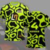 Lando Norris LN4 Driver Fans Men T-shirt Summer Short Sleeve Women Oversized Tee Shirts Sports Children Clothes Tops