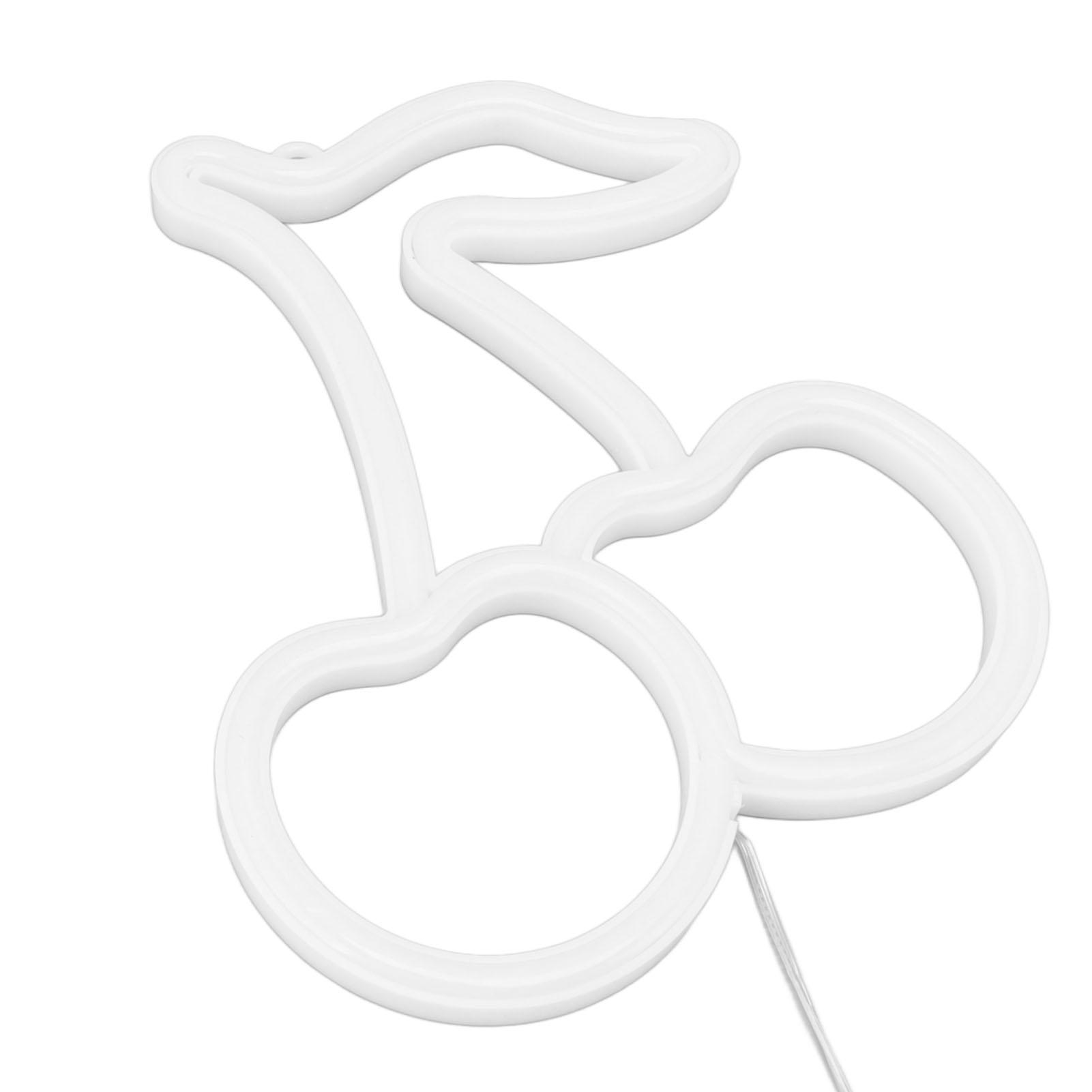 

Светодиодная неоновая ночная лампа Питание от USB Декоративный настенный фруктовый неоновый светильник для свадебной вечеринки Красное освещение Форма вишни