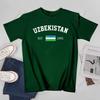 Unisex Unisex Uzbekistan EST1991 Independence Day Tshirt Tees T Shirts WoUnisex Boys 100 Cotton TShirt