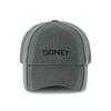 DEINET DEINET LOGO PIPING VINTAGE Cap IN CHARCOAL