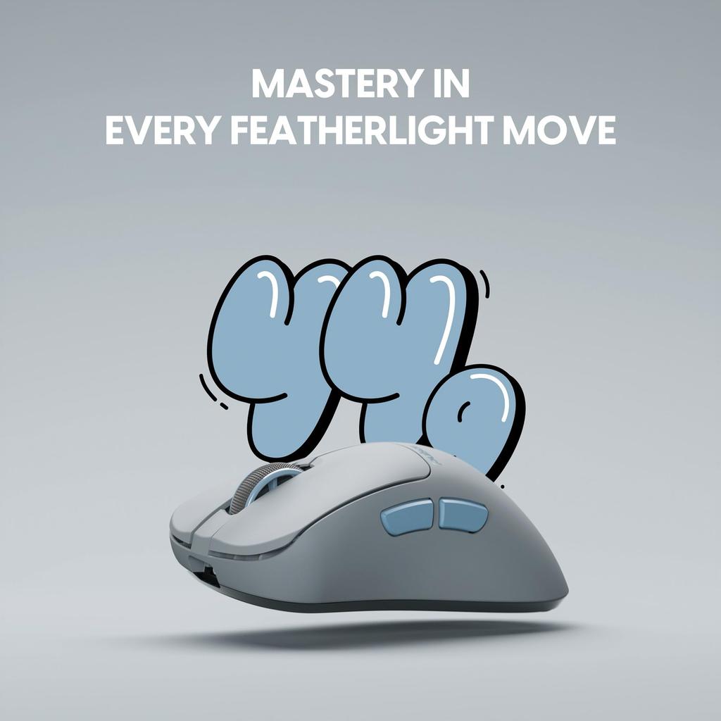Pulsar Gaming Gears CrazyLight Series Wireless Gaming Mouse 44 1ms response 32000 Optical Switch Flagship Sensor - Ultra-lightweight grams, time, DPI,