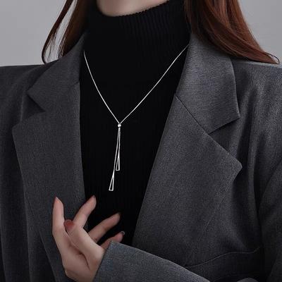 Simple Fashion Personality Light Luxury Sweater Chain Necklace Women's Jewelry Gift Accessories
