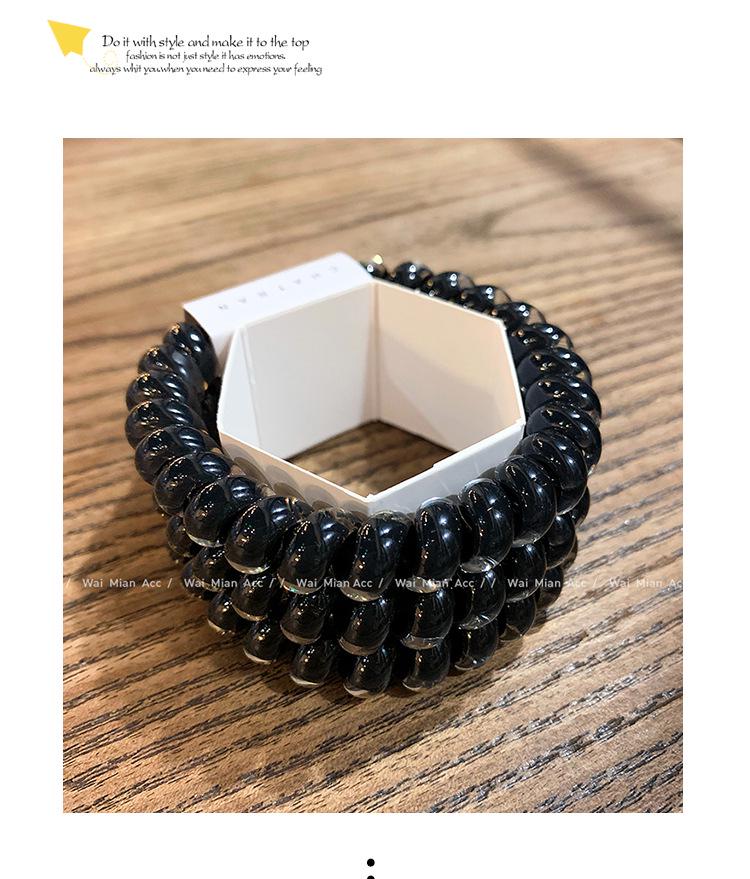 2024 Premium High-Elastic Hair Tie: No-Trace, High-End Ponytail Rubber Band Accessory