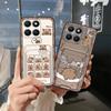 Ochronne etui na telefon z kieszonką na karty Dla Honor X6a/X6a Plus Przeciwpyłowe Wstrząsoodporne Graffiti Odporne na uderzenia Trwałe Odporne na zabrudzenia