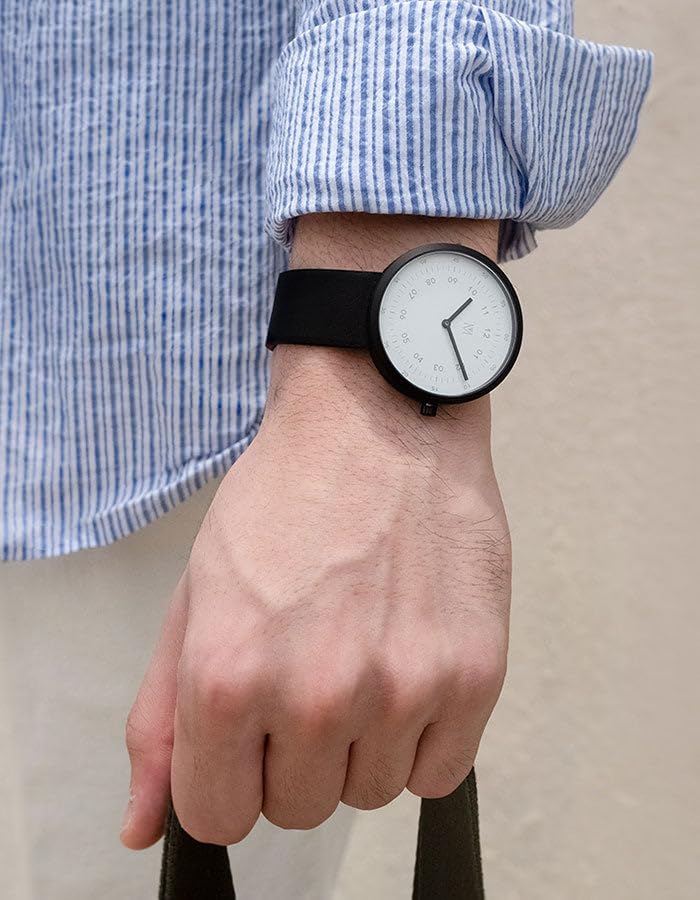 Maven Watches 40mm Artisan Series Minimalist Fashion Watch BLACK (PAPILLON 40MM)