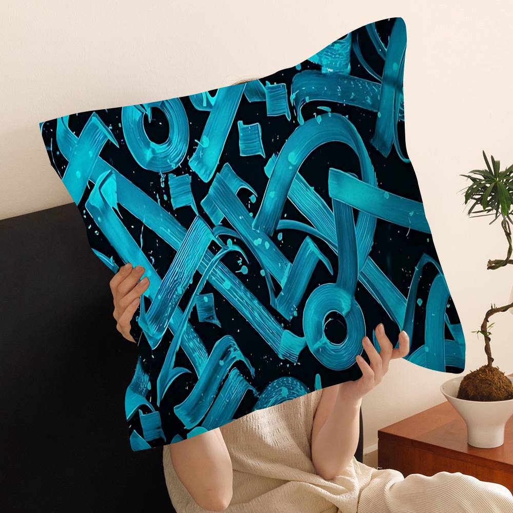 Pokras Totem Design Lampas Art Personalized picture text home decorative pillows Household Gifts 45x45cm