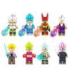 Kf6181a And Kf6182a Dragon Ball Mini Figurines Colorful Building Block Toys Set