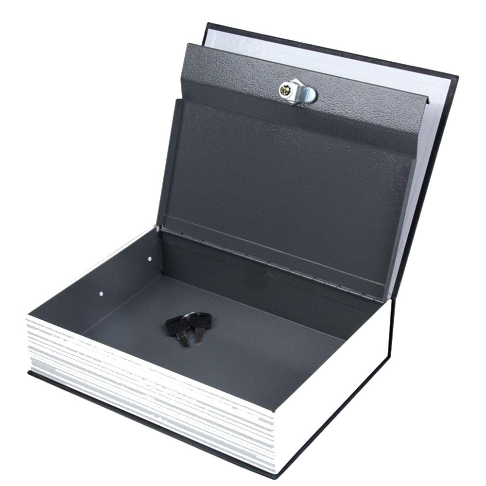 Book-Shaped Security Safe Box - Secret Storage for Money & Jewelry
