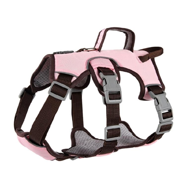 Dog Harness Pet Leash AntiEscape Dog Vest Harness Safe Reflective Traction Rope M