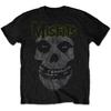 Misfits Classic Vintage Graphic Print Summer Autumn Winter Men's and Women's Short Sleeved T-shirt Casual Loose Outdoor Street