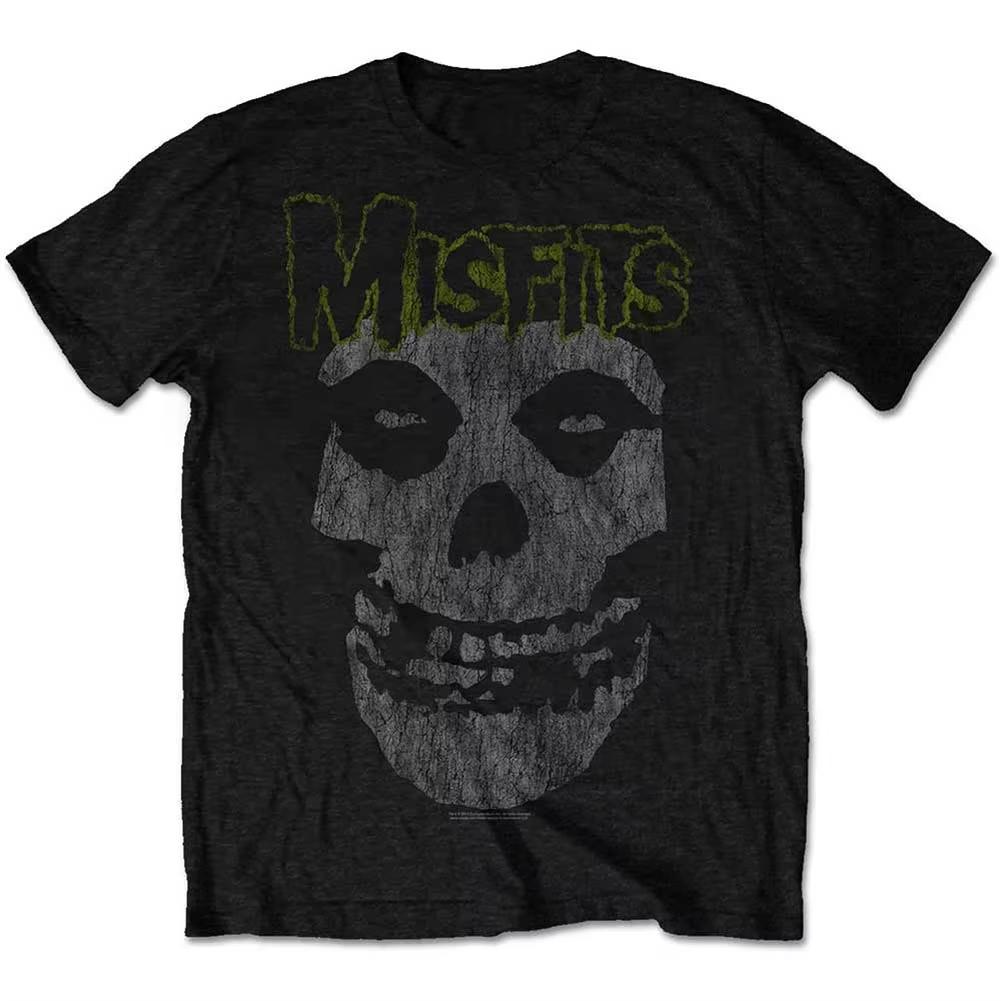 Misfits Classic Vintage Graphic Print Summer Autumn Winter Men's and Women's Short Sleeved T-shirt Casual Loose Outdoor Street