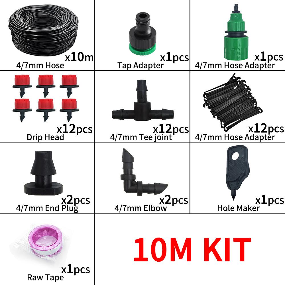 Automatic Drip Irrigation DIY System for Balcony and Potted Plants