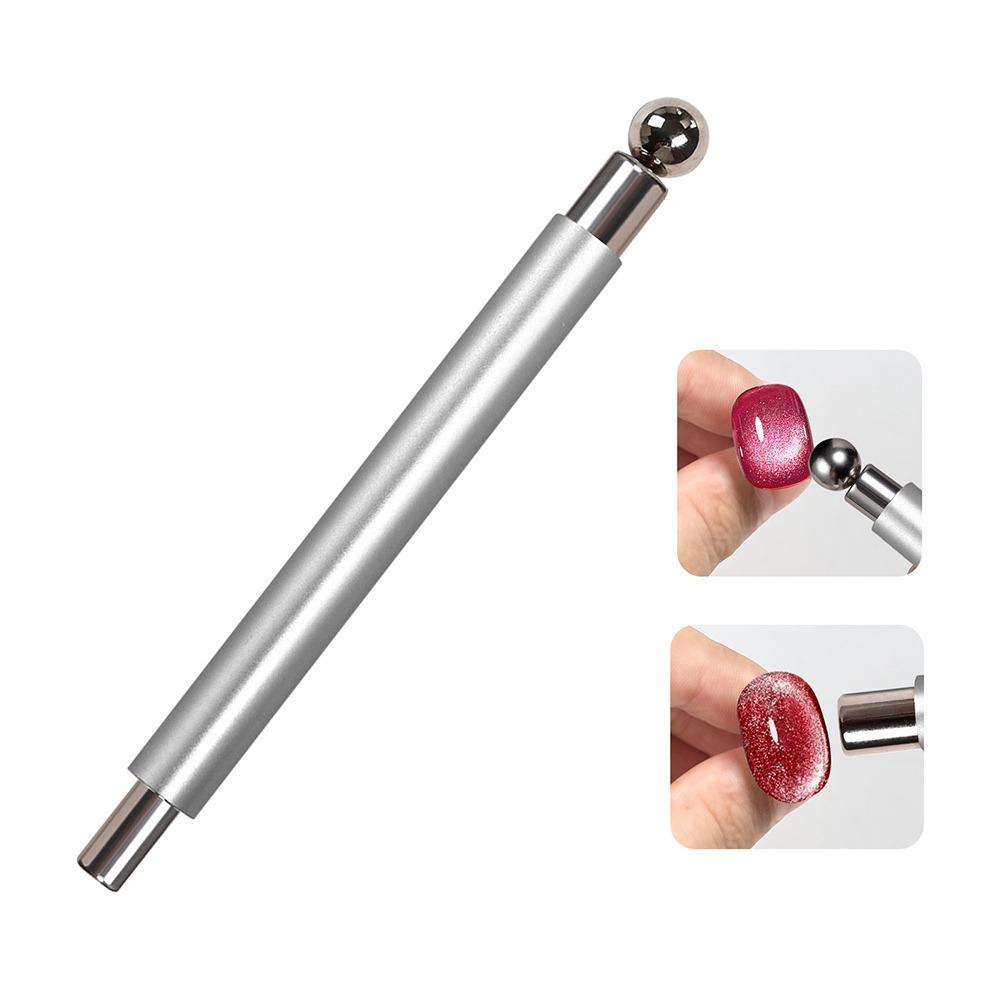 Dual-purpose Cat Eye Nail Glue Magnetic Iron Rod Large Magnetic Pen  for Manicure Magnetic Tools