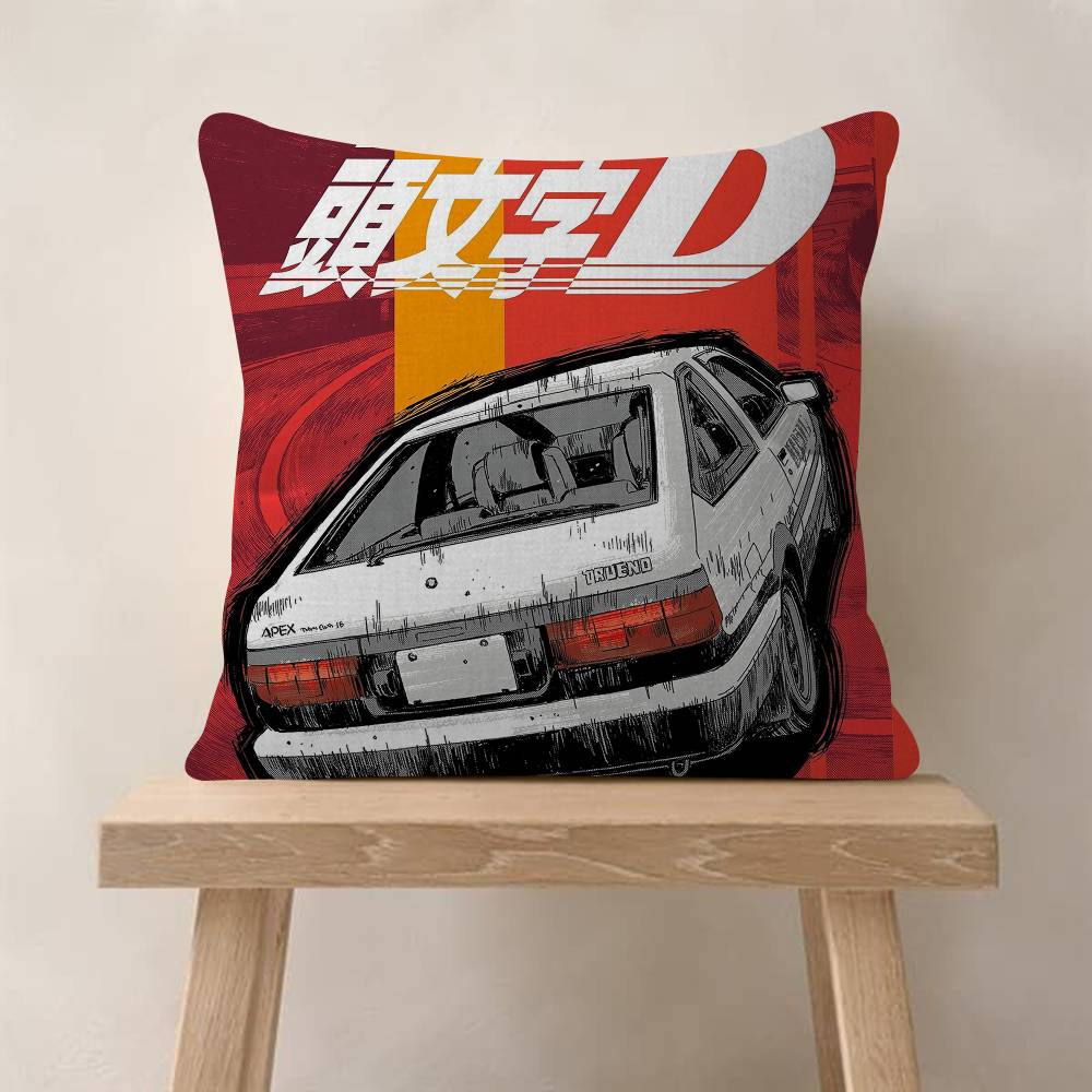 Initial D Anime Pillowcases Home Bedding Decorative Pillow Cover Wedding Super Soft Pillow Case