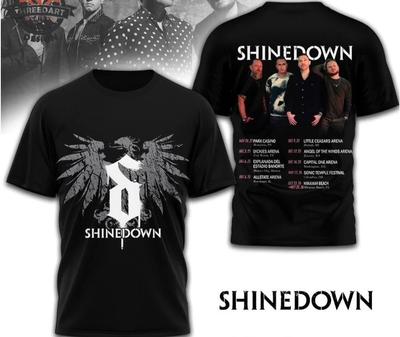 Shinedown Tour 2026 T Shirt
