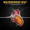 For 99-10 Ford F350 Red Amber Side Fender Marker Bed Dually LED Light Kit