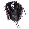 Rawlings Baseball Hyper Tech Color Sync Glove Throw Glove, Junior/Jr., Kids' (GJ5FHTCN8L), All-Around, Black/Purple, Large, Right-Handed