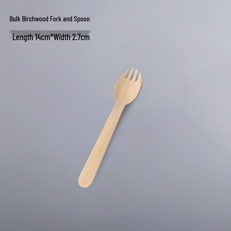 Biodegradable Small Wooden Dessert Spoon