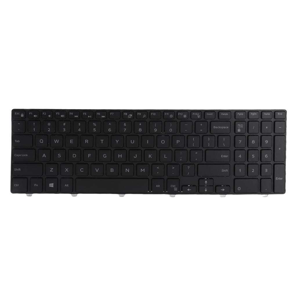 Replacement Keyboard Suitable for 15 3000 15 5000 17‑5000 5547 3542 Laptop 101 Keys Replace Keyboard