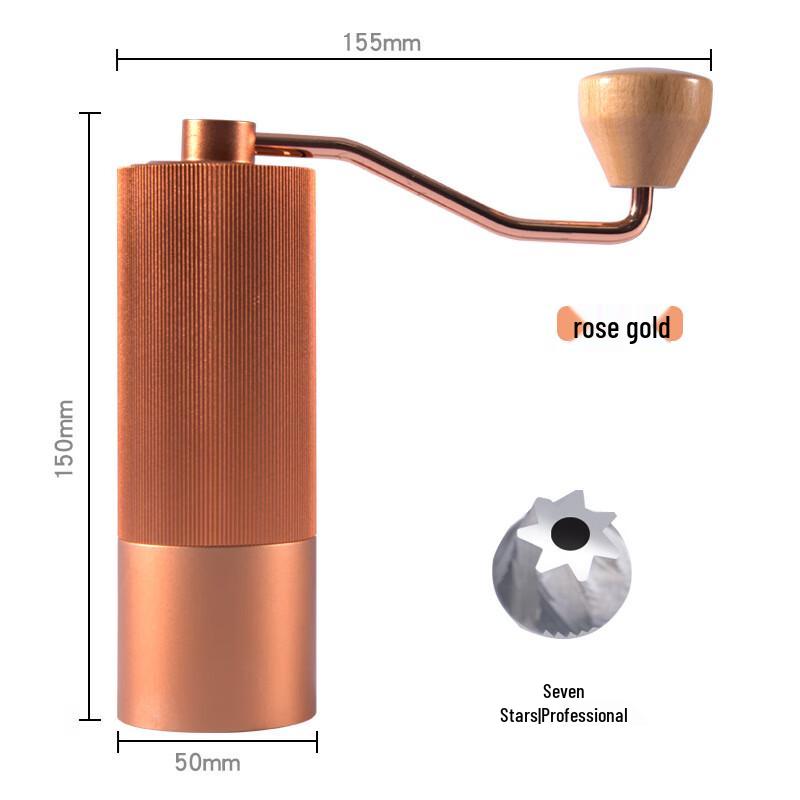 Hand Crank Coffee Grinder with Adjustable Coarseness