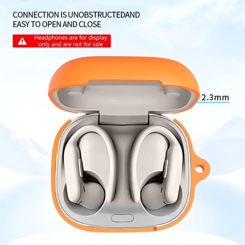 Flexible Silicone Protector Case Housing For Earbud Shockproof Cover Scratch Resistant Sleeve Enhancing Durability Grip