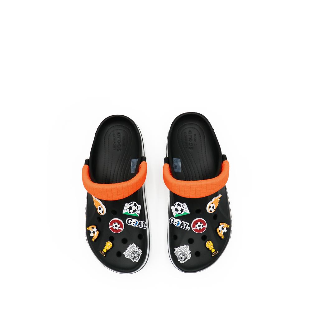 Crocs Bayaband Hercules Vibe Style Comfortable and Versatile Home Casual Hole Shoes Unisex Style Black