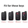 2/3/4 Buttons TPU Car Key Case for Toyota Aqua RAV4 Land Cruiser Camry Prado Corolla Prius Cover Keyless Remote Fob 2013 2014