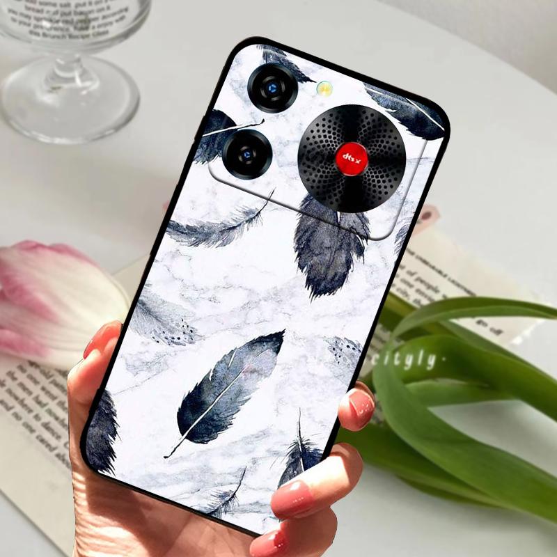 Per custodia telefono ZTE nubia Music 2 4G Music2 Cover Posteriore in Morbido Silicone Per Nubia Music Lusso Moda Protettiva Coque Fundas