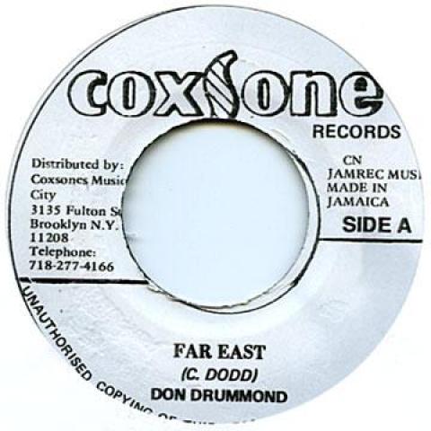 7inch Record DON DRUMMOND - Further East (Far East) / Scrap Iro none Studio One 1963 Jamaica Reggae, Ska & Dub Used