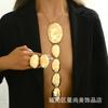 Stylish Versatile Simple Necklace Bracelet Set Women's Wear