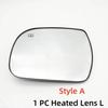 Car Accessories Rearview Side Mirror Lens Door Wing Mirrors Glass with Heating for Toyota Sienna 11-20