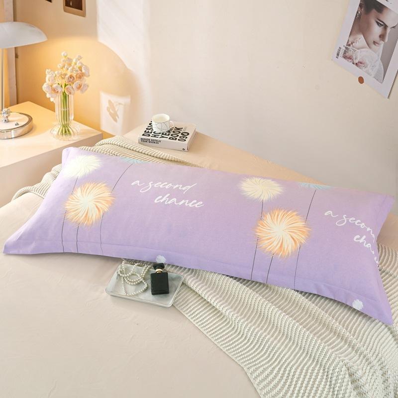 1 Pcs Cotton Pillowcases 120/150/180cm Long Pillowcase Home Decor Double Lover Sleeping Couple Pillow Cover(no Fillings)