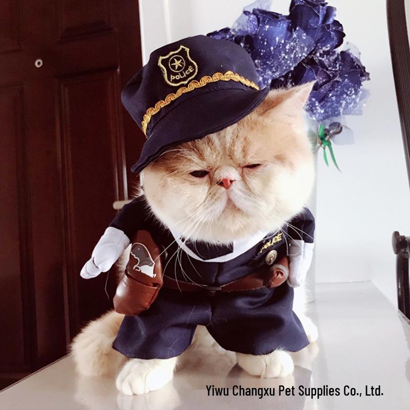 Deadly Doll Pet Costume: Halloween Dog Outfit with Knife Dagger for Puppies
