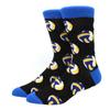 Unisex Malerei Stil Astronaut Mann Socken Baumwolle Harajuku Bunt Vollsocken Damen Weltraum Streetwear 1 Paar Größe 38-46