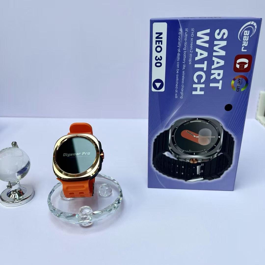 

Хуацянбэй Watch7: Умные часы с Bluetooth, мониторингом пульса и артериального давления, многофункциональные, черные технологии