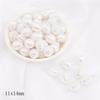 Irregular ABS Imitation Pearls Beads Acrylic Loose Beads for Jewelry Making DIY Necklace Earrings Hairclip Bracelet Necklace