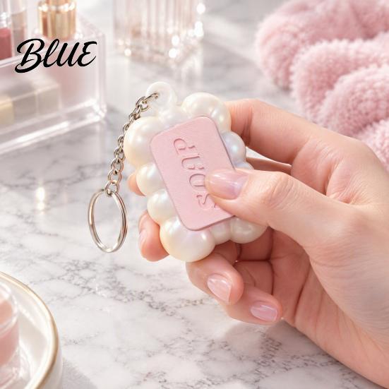 Sensory Toys for Focus And Calm 3D Printed Soap Fidget Keychain Creative Stress Relief Toy with Click Cute Embossed Sound Bags and Keys Portable