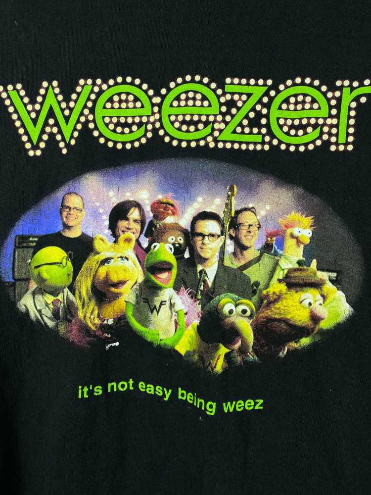 Vintage Weezer Band Black T Shirt Unisex Cotton Tee All Size S M L 234XL VN2179