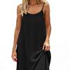 Women's Fashionable Loose-Fit -Color Casual Dress
