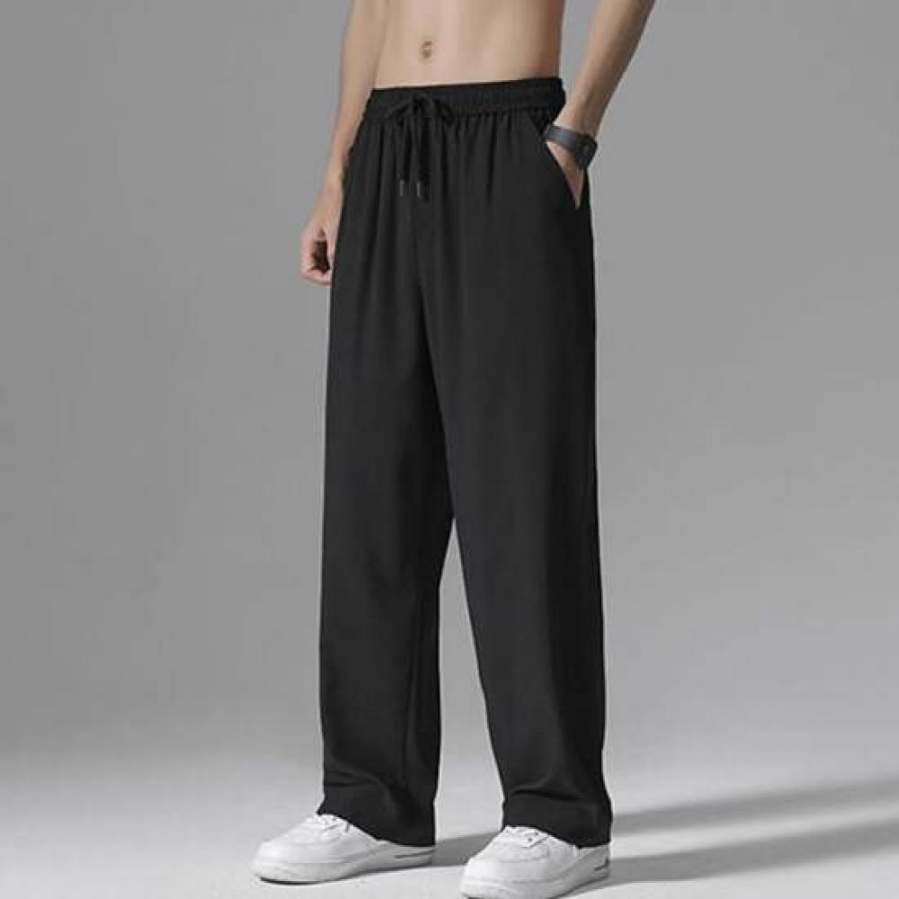 Limid Men S Wide Fit String Banding Training pantS On Pta Qwebdd73